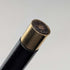Vintage black shaft rondelle handle walking stick 85cm