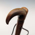 Vintage Malacca Rattan Shaft Horn Handle Small Walking Stick Cane 63cm
