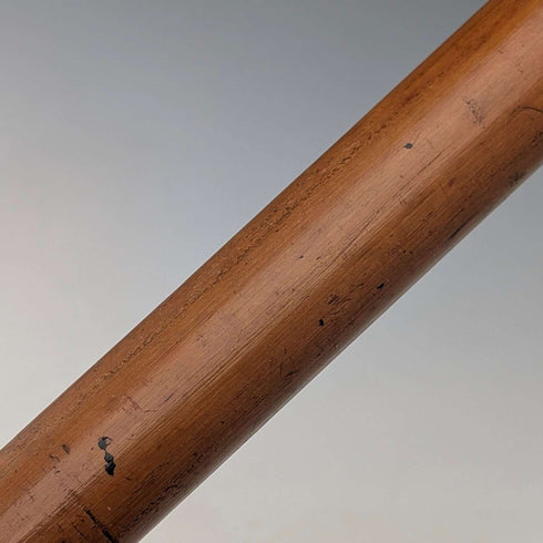 Vintage Malacca Rattan Shaft Horn Handle Small Walking Stick Cane 63cm