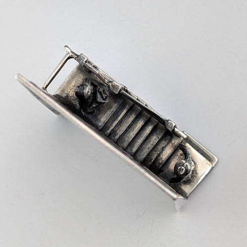 Dutch vintage 835 silver "Romeo and Juliet" miniature 50g H. Hooijkaas