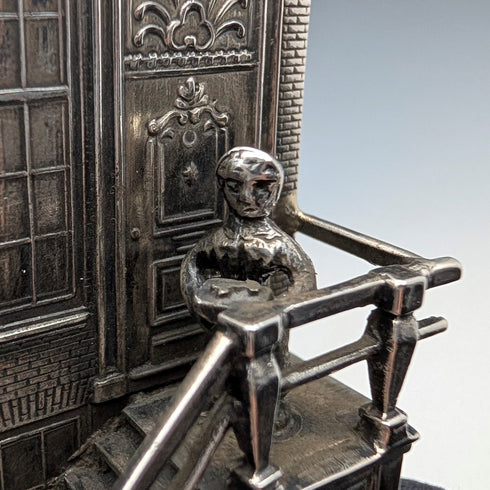 Dutch vintage 835 silver "Romeo and Juliet" miniature 50g H. Hooijkaas