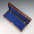 Early 20th century antique white mother-of-pearl inlaid wooden glove box