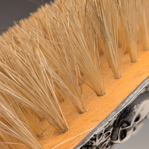 1910 年英國古董純銀裝飾手柄髮刷一對 J&R Griffin