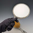 Circa 1900 American antique pure silver Art Nouveau decoration hairbrush and hand mirror Foster & Bailey