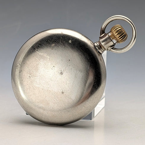 1910年頃 アンティーク オメガ 懐中時計 直径53mm 合金ケース 動作良好