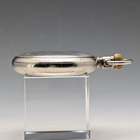 1910年頃 アンティーク オメガ 懐中時計 直径53mm 合金ケース 動作良好