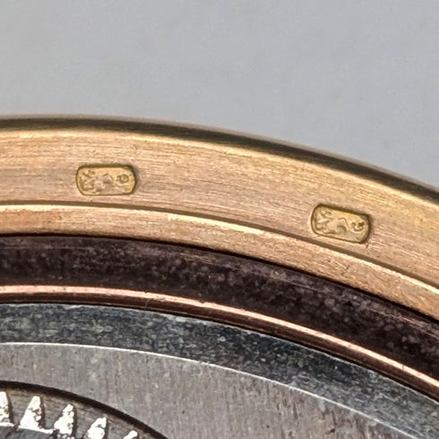 約1939年產歐米茄懷錶,K18黃金,薄型開放式錶盤,運作良好