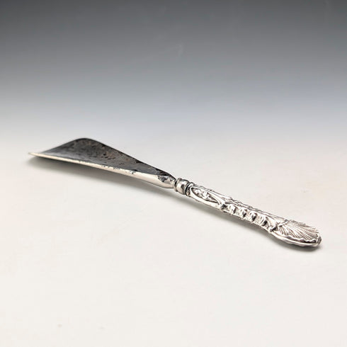 1905 年英國古董純銀手柄鞋拔,威廉·德文波特 (William Devenport) 製作