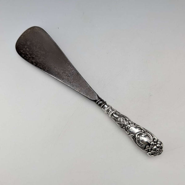 1904 年英國古董純銀手柄鞋拔,由 Joseph Gloster 製作