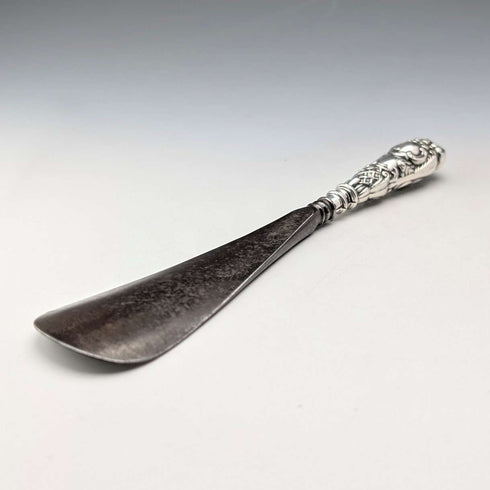 1904 年英國古董純銀手柄鞋拔,由 Joseph Gloster 製作