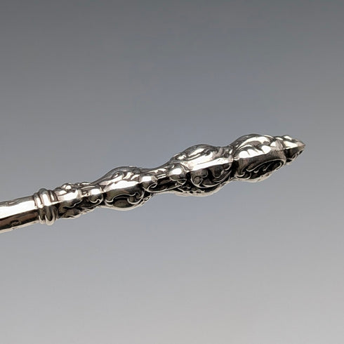 1906年英國古董純銀手柄鞋拔 Levi&Salaman