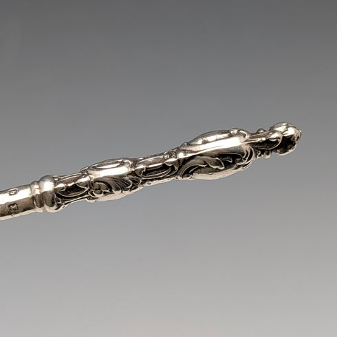 1901年英國古董純銀手柄鞋拔 Levi&Salaman