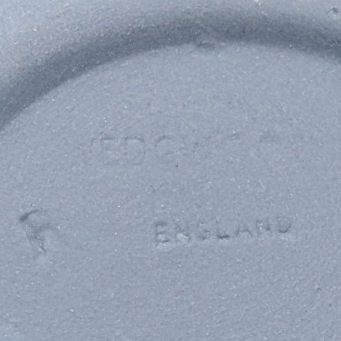 英國復古 Wedgwood Jasperware 蛋形小物盒,淡藍色