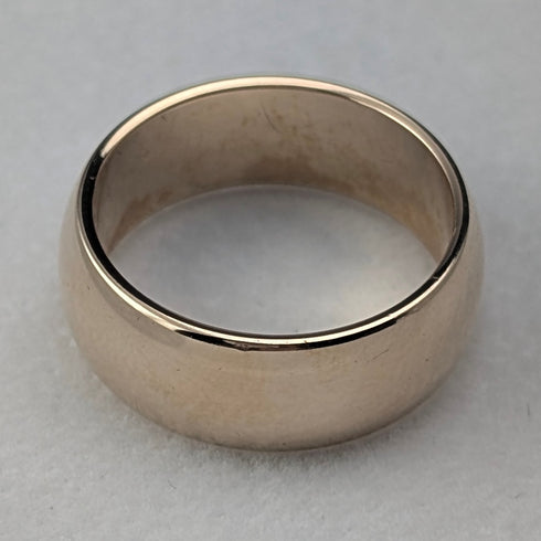 1962 British Vintage Jewelry K9 Gold Ring 6.2g (size 11.5)