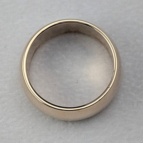 1962 British Vintage Jewelry K9 Gold Ring 6.2g (size 11.5)