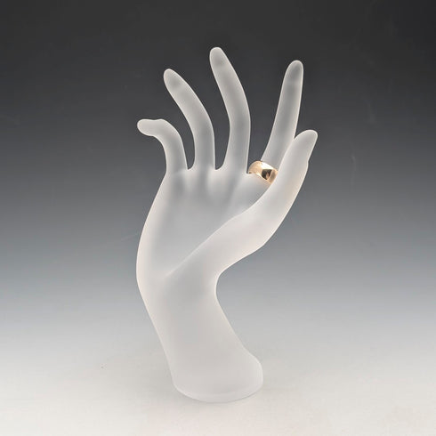 1962 British Vintage Jewelry K9 Gold Ring 6.2g (size 11.5)