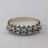 Antique Jewelry K9 Gold 7 Row Spinel Ring 2.2g (Size 12)
