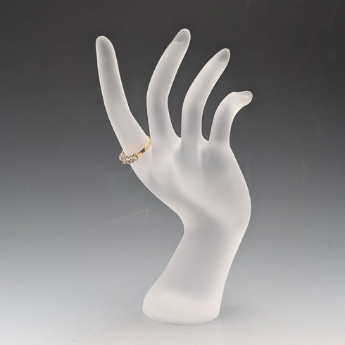 Antique Jewelry K9 Gold 7 Row Spinel Ring 2.2g (Size 12)