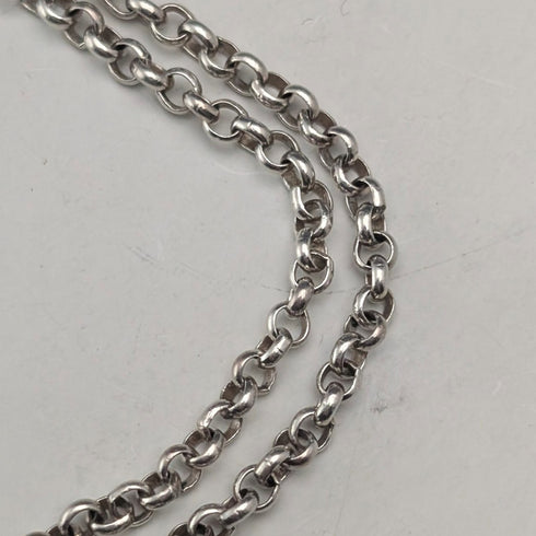 1977年 英国 純銀製 ジュビリーインゴットペンダント計39.1g 純銀ネックレス付 EJLd