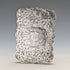 1849 British antique scroll engraved sterling silver card case, 71g, Taylor & Perry