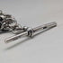 1929 British Vintage Sterling Silver Double Albert Chain 56g Gold Plated Sterling Silver Medal Fob