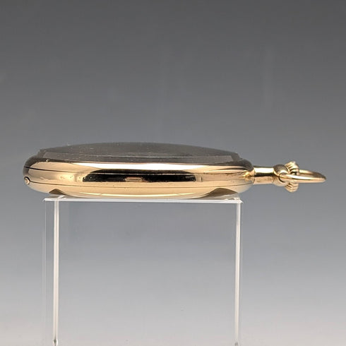 約 1918 年百達翡麗懷錶,18K 純金,開放式,已保養