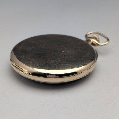 約 1918 年百達翡麗懷錶,18K 純金,開放式,已保養