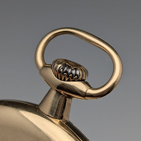 約 1918 年百達翡麗懷錶,18K 純金,開放式,已保養