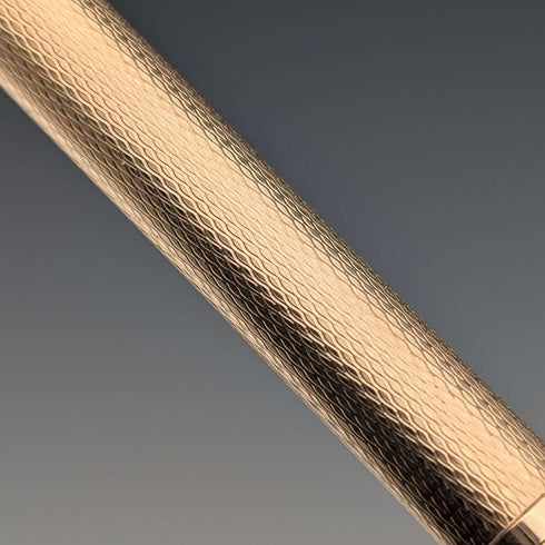 British Vintage Yard O' Red Rolled Gold Propelled Pencil in Case