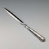 1998 British vintage sterling silver handle letter opener in case, very good condition