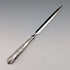 1998 British vintage sterling silver handle letter opener in case, very good condition