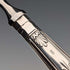 1998 British vintage sterling silver handle letter opener in case, very good condition