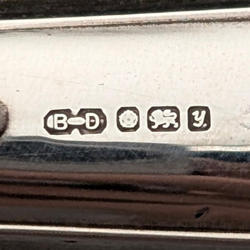 1998年 英国ヴィンテージ 純銀製ハンドル レターオープナー ケース入 極美品