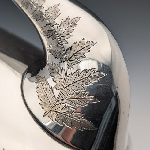 約 1885 年英國古董銀盤咖啡壺 Mappin Brothers