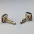 Vintage Tiger Eye Gold Plated Cufflinks