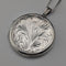 1972 British Vintage Sterling Silver Round Locket Pendant with Sterling Silver Necklace, 11.5g in total, Exquisite Jewellery