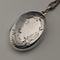 Vintage sterling silver oval locket pendant with sterling silver necklace, 10.4g total