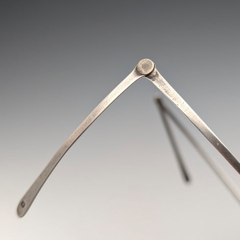 19世紀早期喬治亞時期英國古董純銀小眼鏡,瑪麗安霍姆斯製作