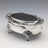 1907 British antique sterling silver jewelry box, 88g, Henry Matthews