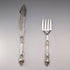 Circa 1852 British antique sterling silver fish server pair, total weight 262g, John Gilbert