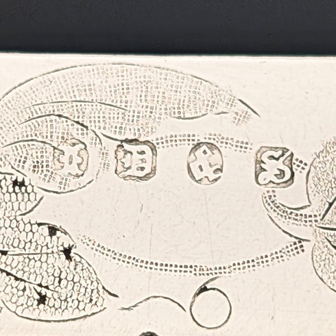 1870 British antique white mother-of-pearl handle dessert cutlery, 6 pairs, wooden box