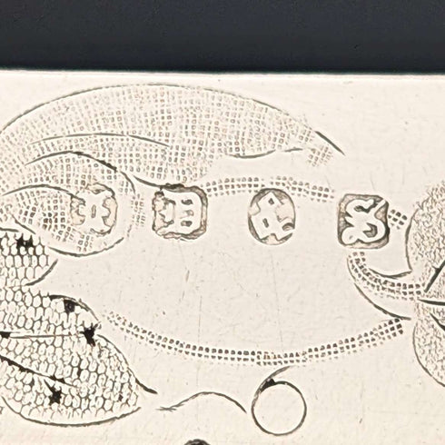 1870 年英國古董白色珍珠母貝手柄甜點餐具,6 對,木盒