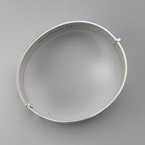 1977年 英国ヴィンテージ ジュビリー 純銀製 ブレスレット 44g Bracelon Ltd