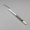 1947 British Vintage Sterling Silver Hexagonal Push-Pull Mechanical Pencil Johnson Matthey