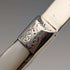 1913 British antique white mother-of-pearl handle, pure silver blade penknife by Thomas Marples