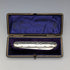 1898 British antique sterling silver handle and blade penknife in case James Deakin & Sons