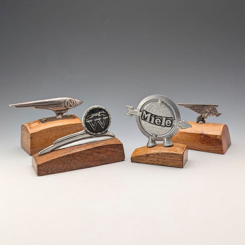 ヴィンテージ フェンダーマスコット4種 木製台座付き