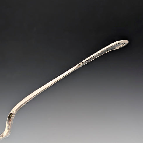 1850 年英國古董純銀魚形餐具一對,總重 314 克,John James Whiting