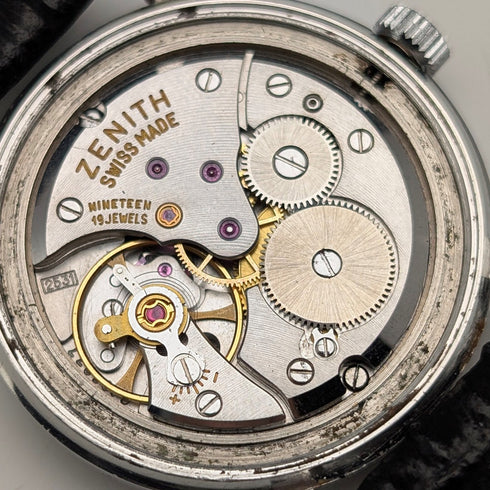 真力時 1967 年左右 男士機械腕錶 Cal2531 不鏽鋼錶殼 運作良好