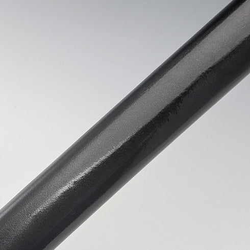 約 1900 年英國古董黑軸純銀圓柄手杖 88 厘米